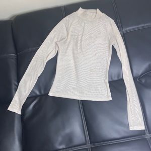 Mesh long sleeve in size small from forever 21.